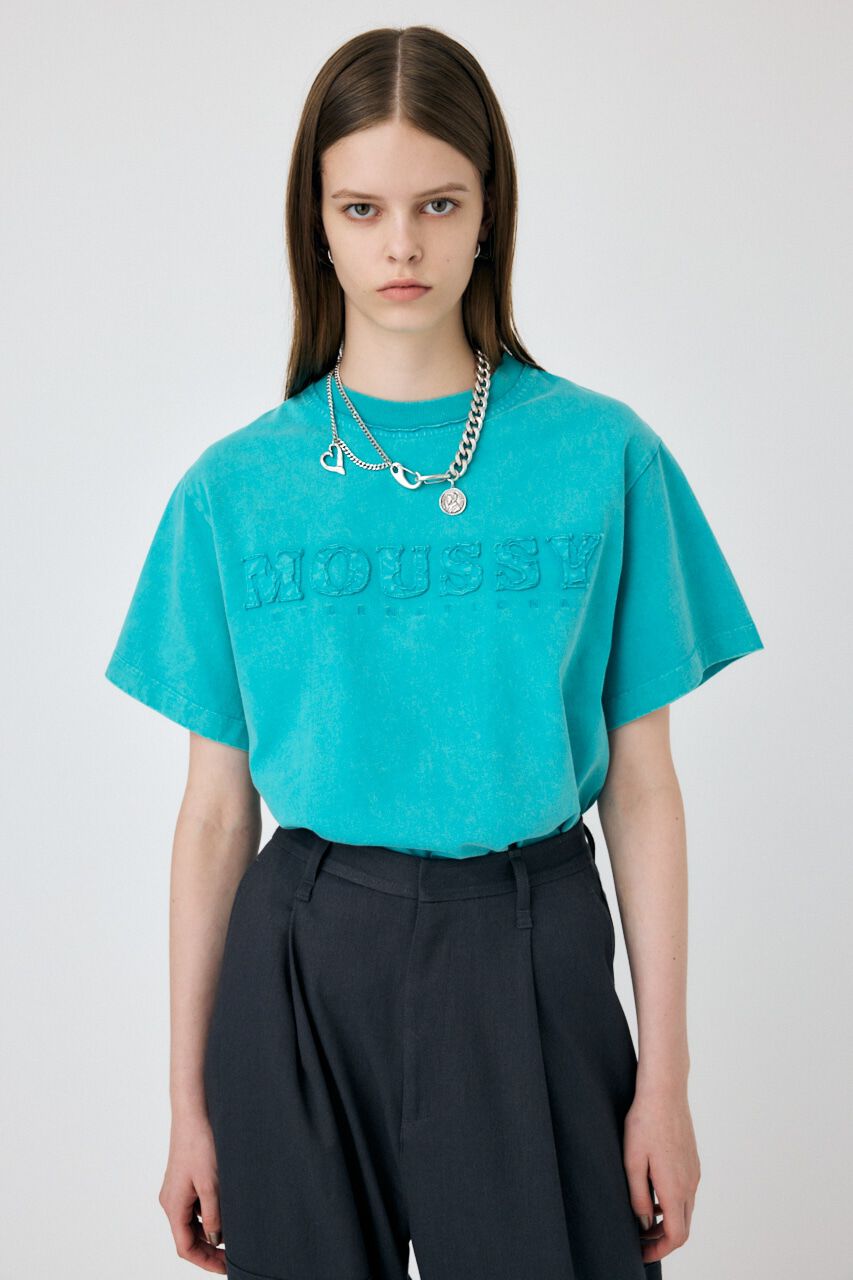 MOUSSY「WASHED PATCH MOUSSY Ｔシャツ」|Tシャツ・カットソー|