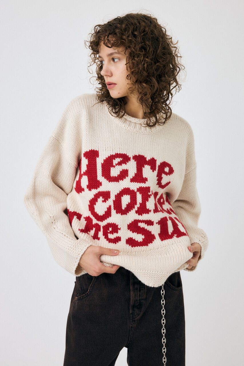 MOUSSY「LETTERED セーター」|ニット・セーター|