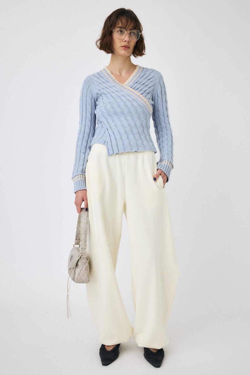 MOUSSY「CURVE LINE スウェットパンツ」|その他|