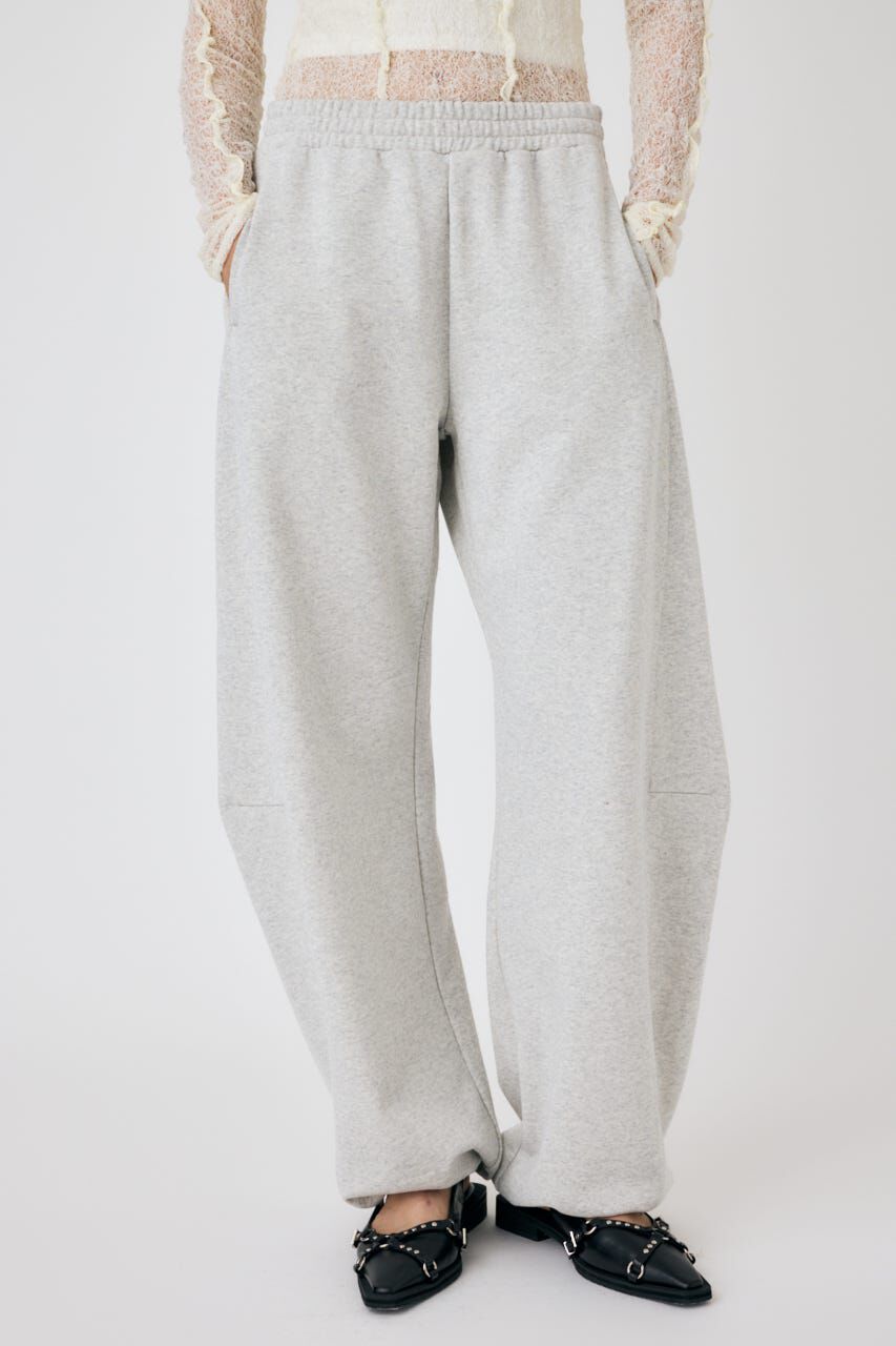 MOUSSY「CURVE LINE スウェットパンツ」|その他|