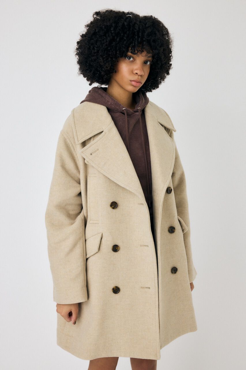 MOUSSY「DOUBLE BREASTED ミドルコート」|その他|