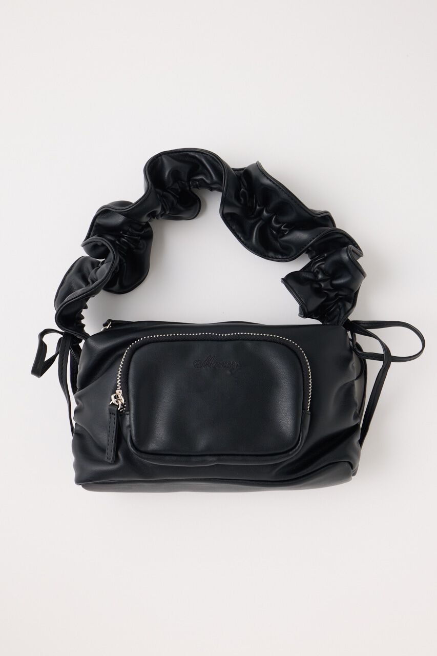 MOUSSY「BOW HANDLE パテッドバッグ」|その他|BLK
