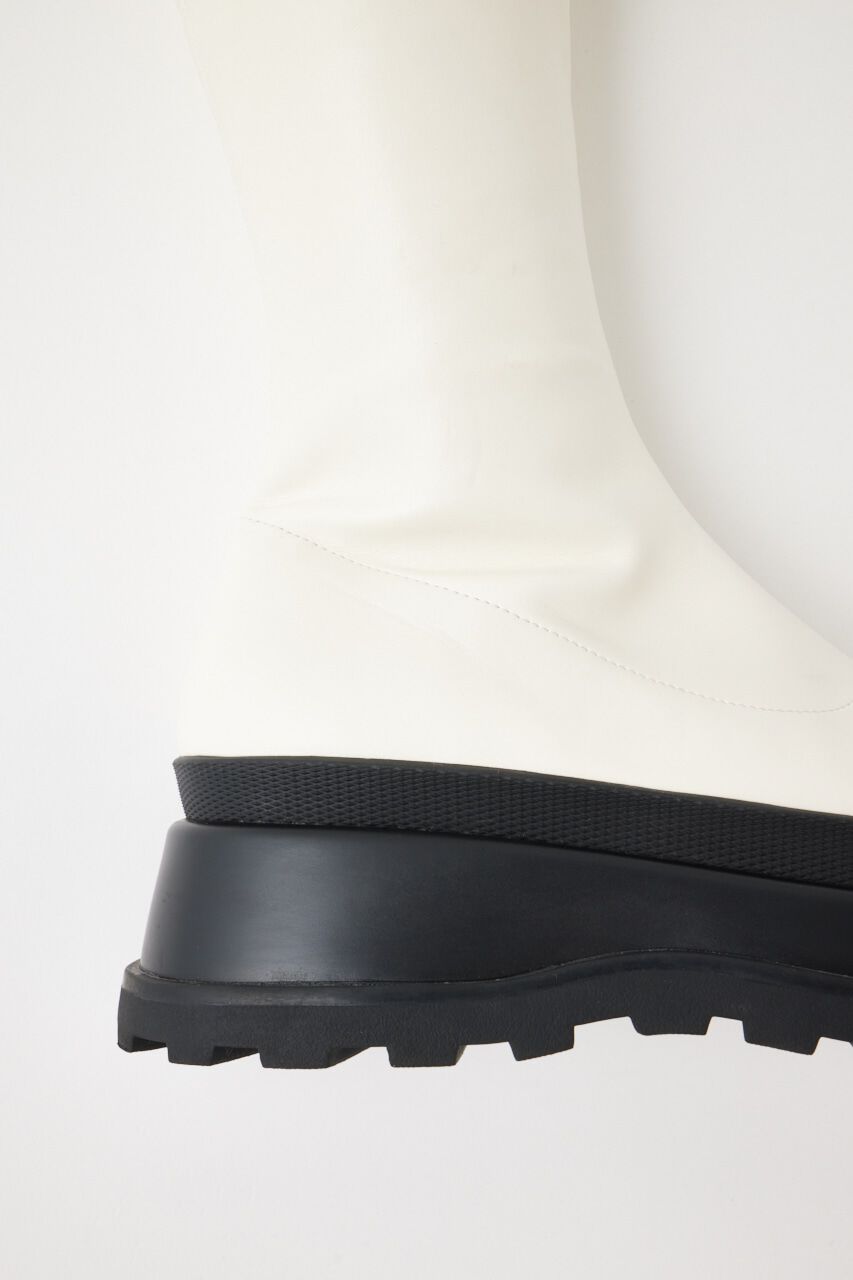MOUSSY「STRETCH CHUNKY ロングブーツ」|その他|