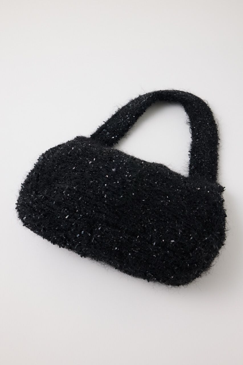 MOUSSY「KIRAKIRA ニットショルダーバッグ」|その他|