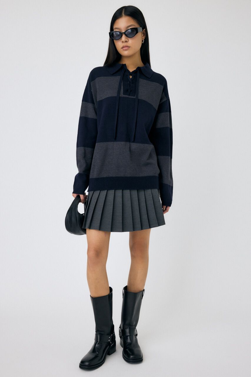 MOUSSY「RUGGER ニットトップス」|ニット・セーター|