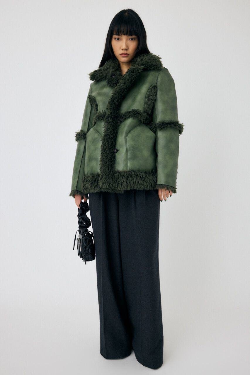 MOUSSY「SHEARLING OVER ジャケット」|その他|GRN