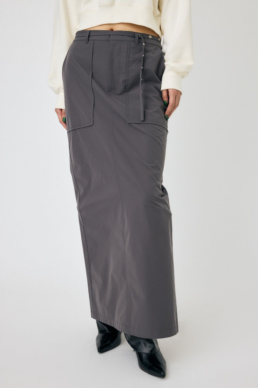 MOUSSY「STRETCH マキシスカート」|スカート|