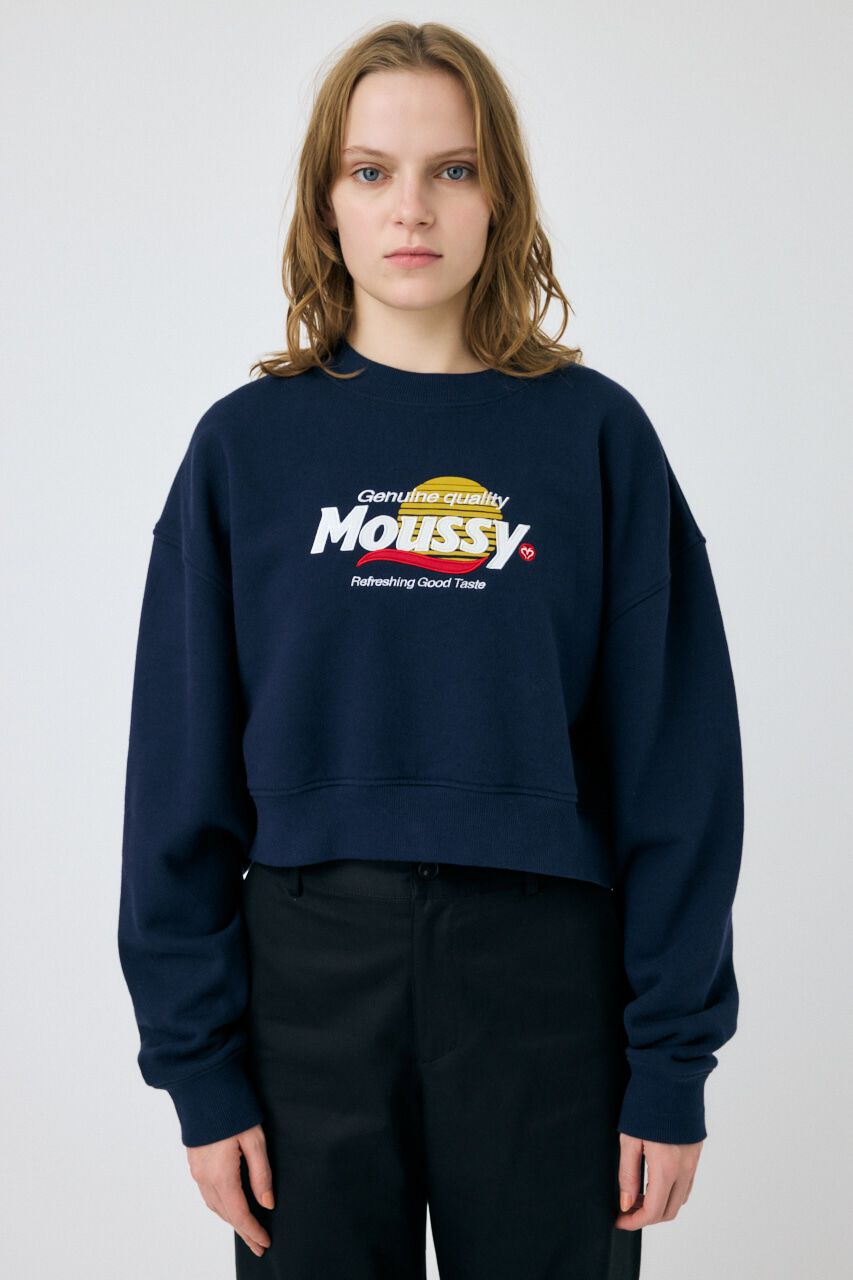 MOUSSY「MOUSSY PRODUCT ロゴプルオーバー」|パーカー|