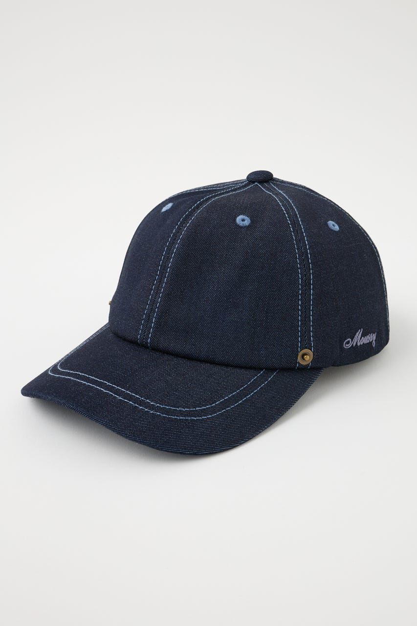 MOUSSY「DENIM LOGO BASEBALL キャップ」|その他|