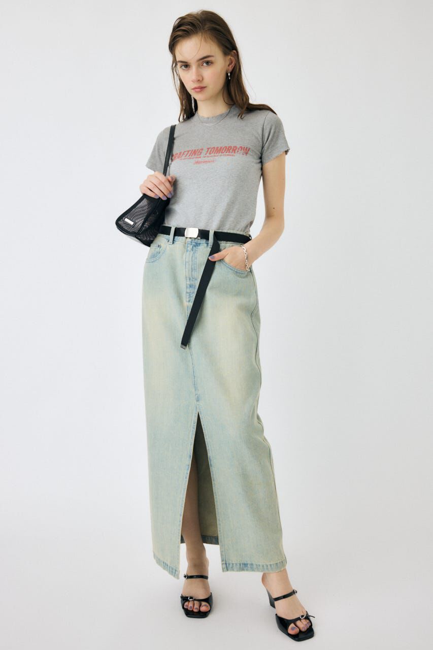 MOUSSY「DENIM MAXI PENCIL スカート」|スカート|