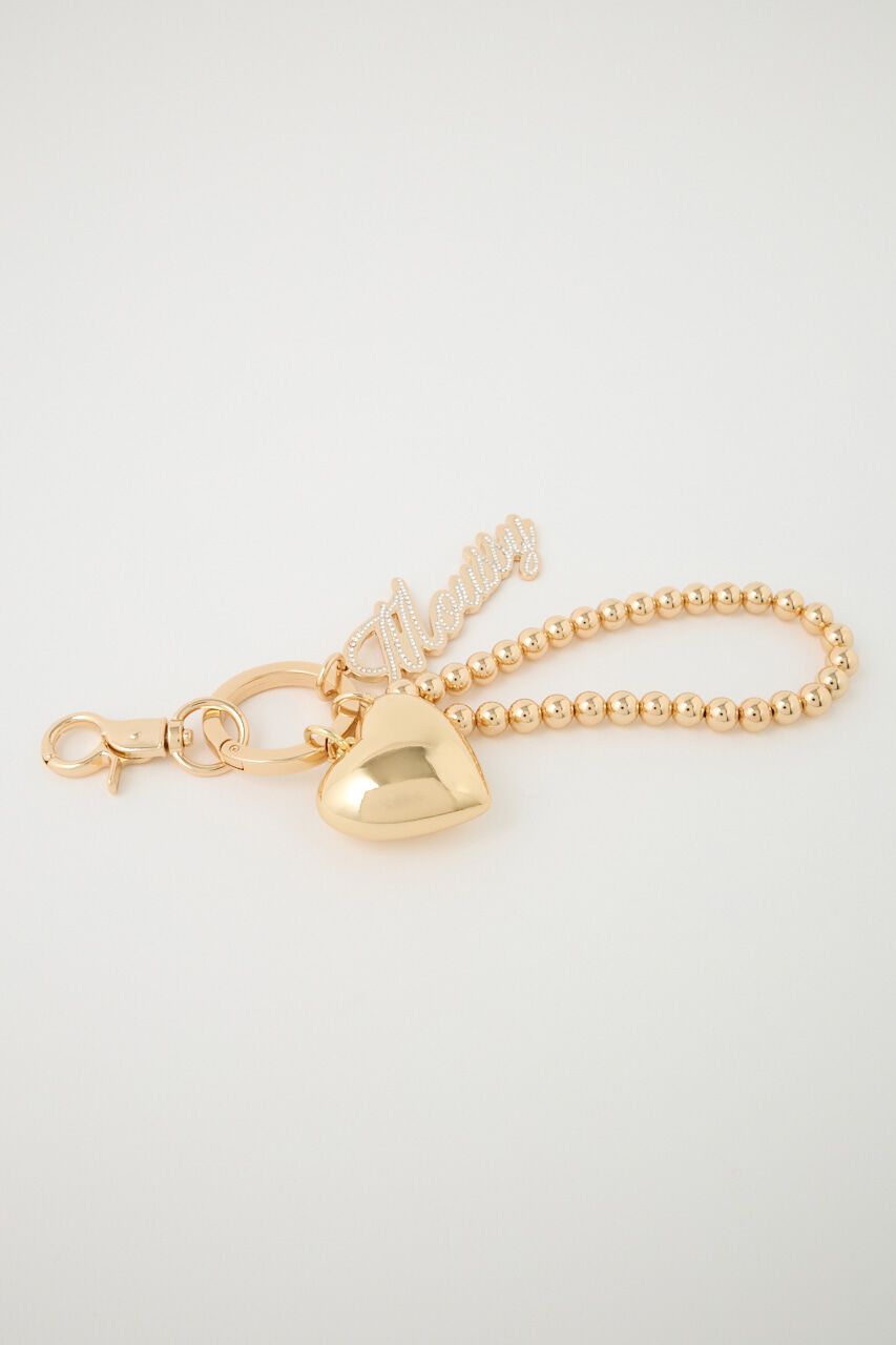 MOUSSY「LETTERED バッグチャーム」|その他|