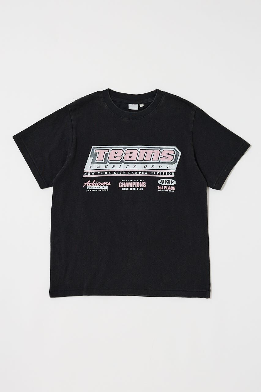 MOUSSY「TEAMS NYC TEE」|Tシャツ・カットソー|L/BLK1
