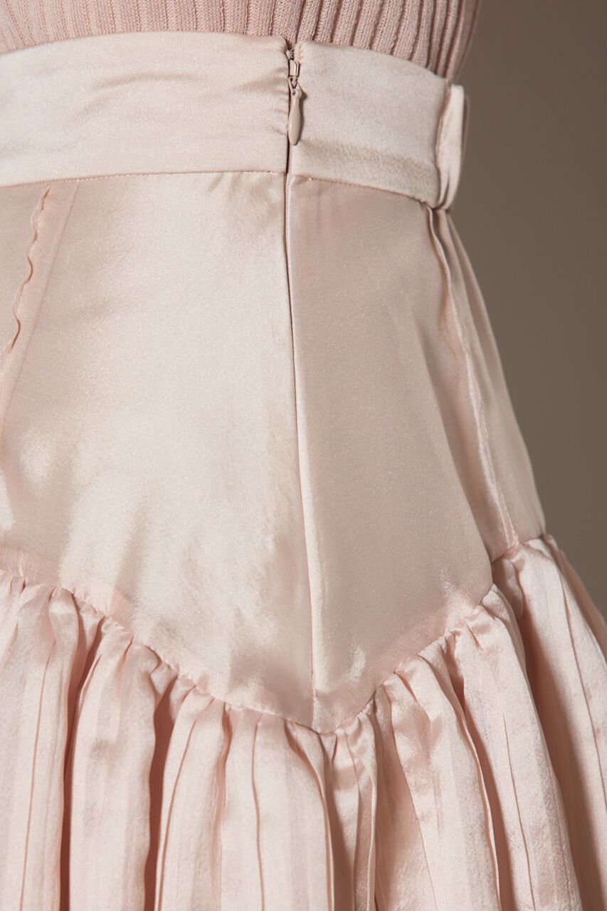 rienda「オーガンジープリーツスコショートパンツ」|その他|