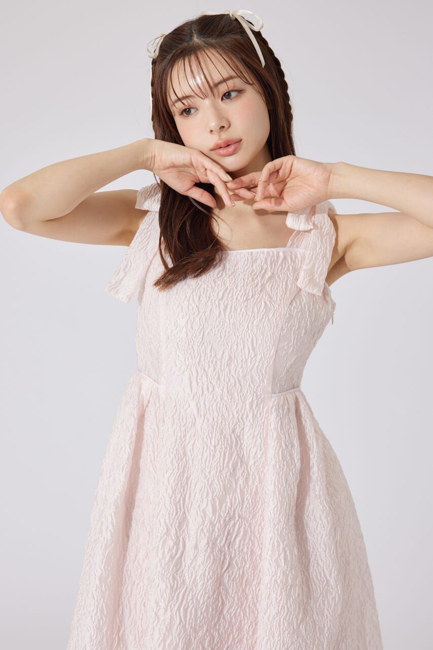 rienda「ショルダーリボンワンピース」|ワンピース|