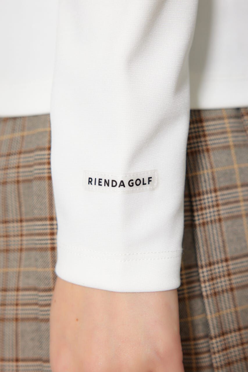 rienda「襟付きコンパクトカットトップス」|Tシャツ・カットソー|