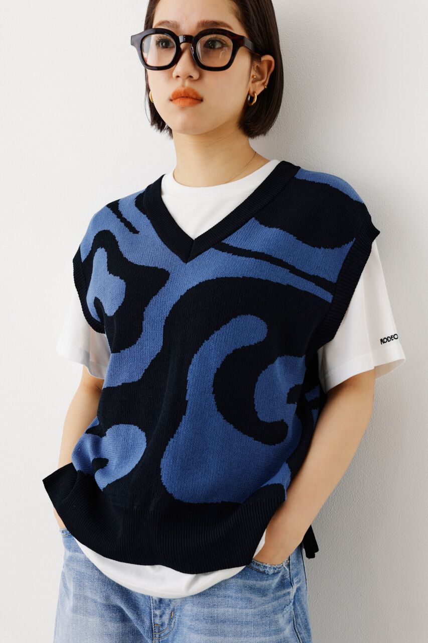 RODEO CROWNS「アソートパターンニットベストセット」|ニット・セーター|