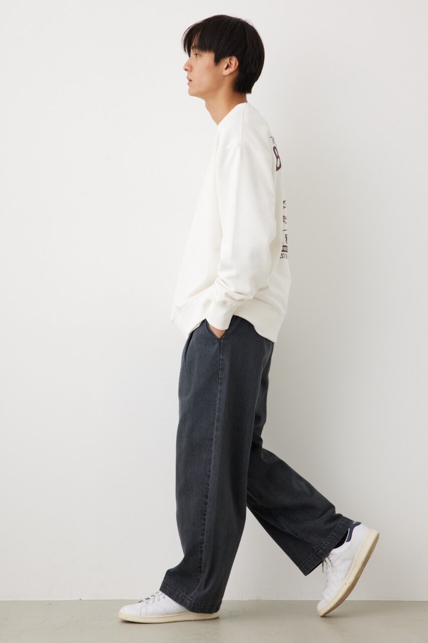 RODEO CROWNS「タックワイドデニム」|デニム|