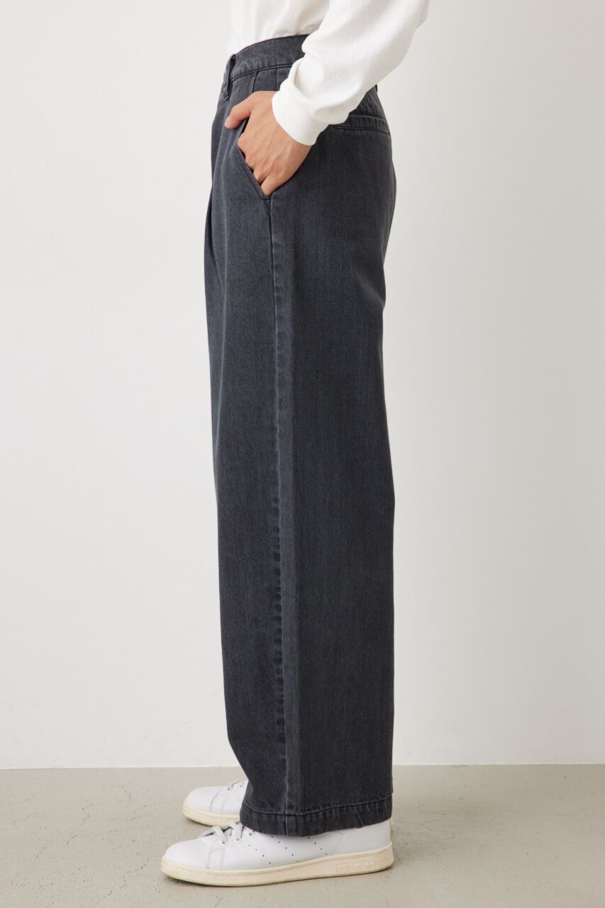RODEO CROWNS「タックワイドデニム」|デニム|