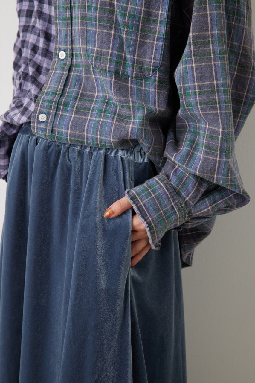 RODEO CROWNS「リラックスベロアスカート」|スカート|