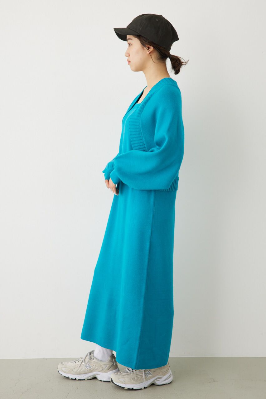 RODEO CROWNS「フェイクレイヤードニットワンピース」|ワンピース|