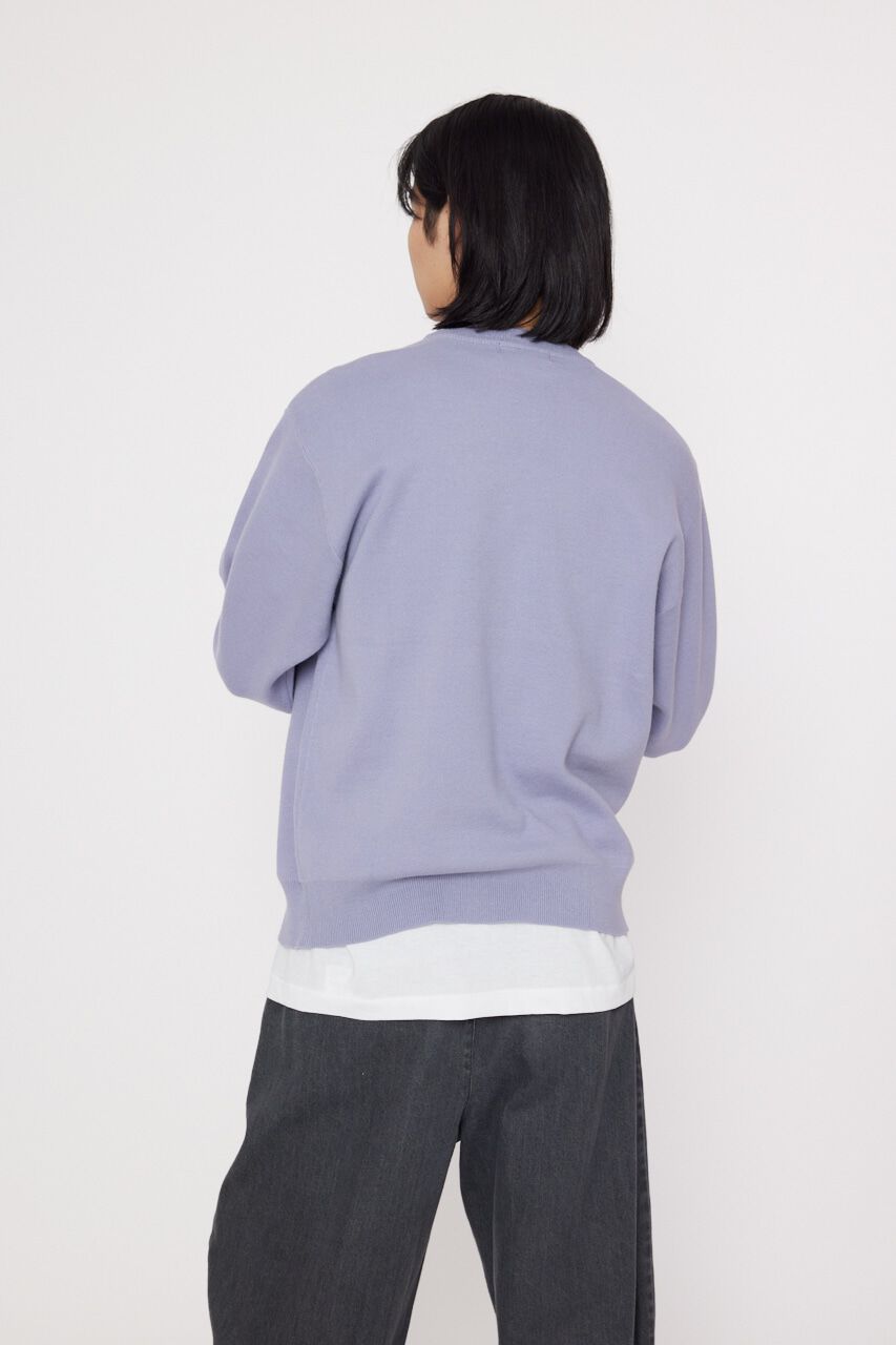 RODEO CROWNS「メンズスウェットライクジャガードニットトップス」|ニット・セーター|