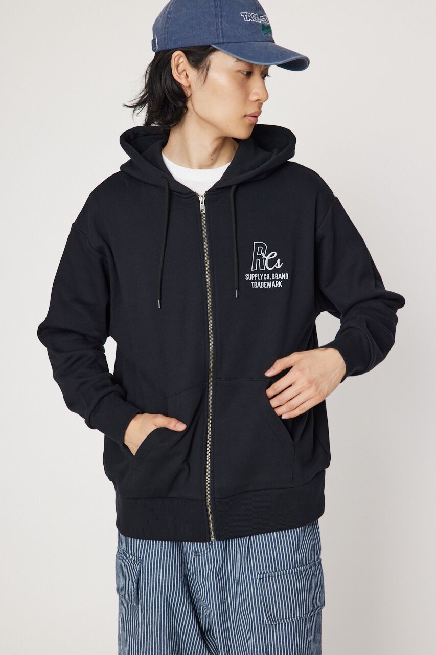 RODEO CROWNS「3D ZIP パーカー」|パーカー|BLK