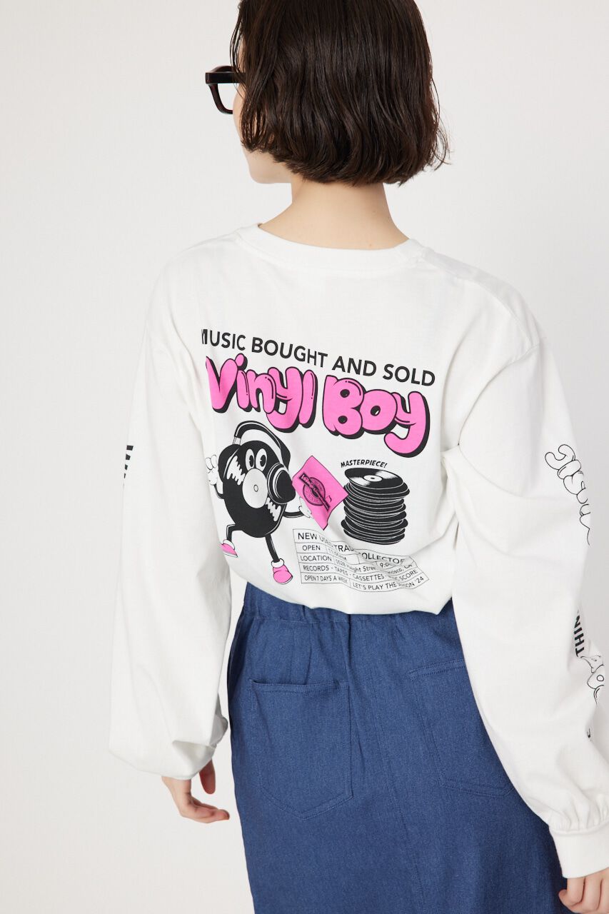 RODEO CROWNS「VBボリュームアーム L/S Tシャツ」|Tシャツ・カットソー|WHT