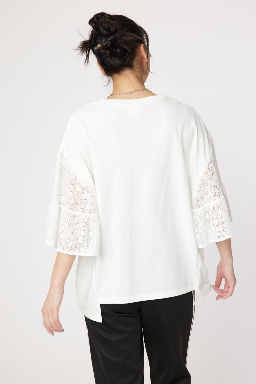 RODEO CROWNS「ドッキングレースラッフルTシャツ」|Tシャツ・カットソー|