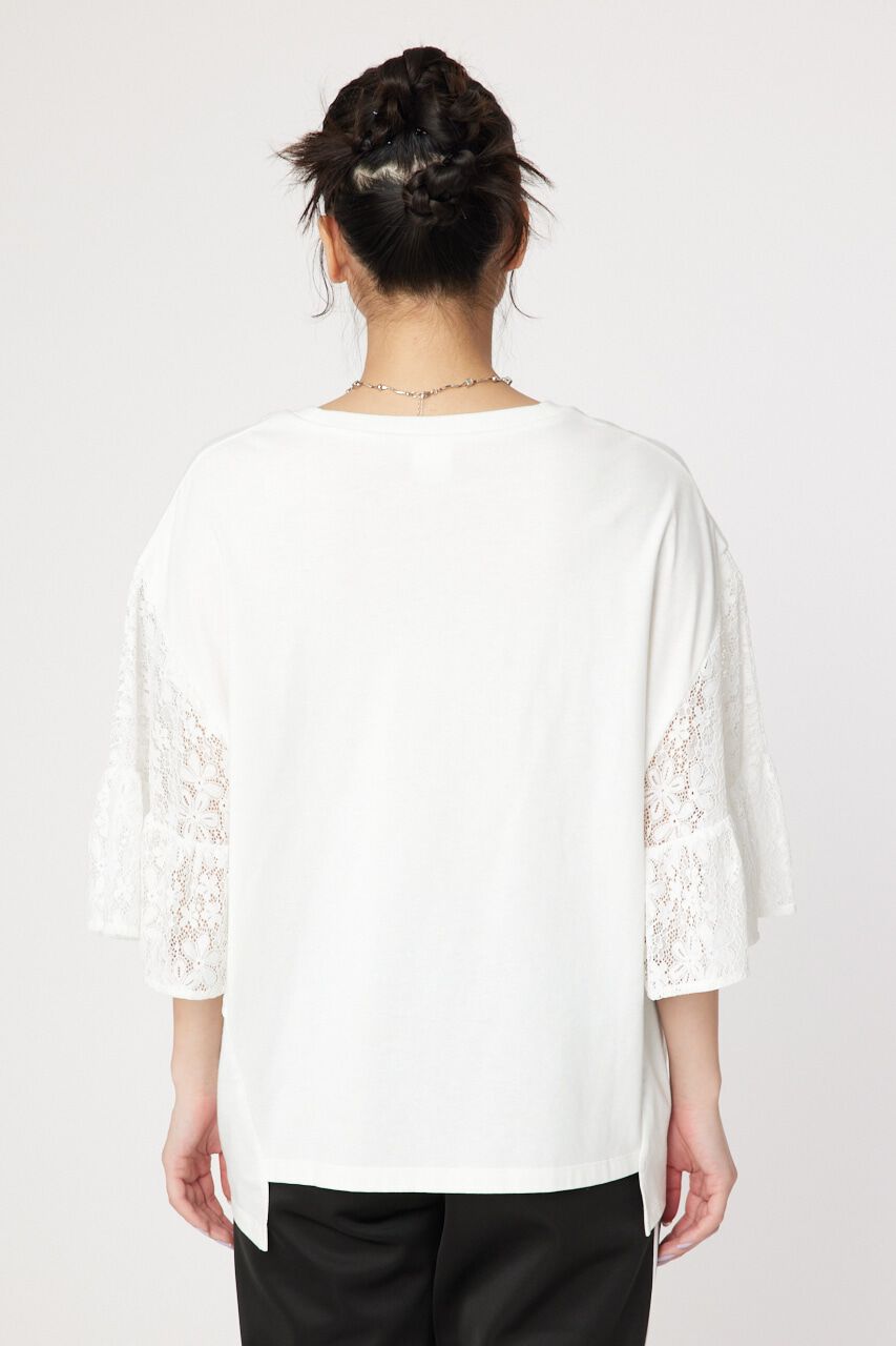 RODEO CROWNS「ドッキングレースラッフルTシャツ」|Tシャツ・カットソー|