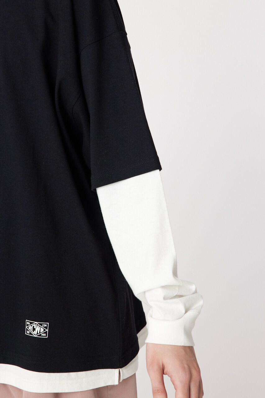 RODEO CROWNS「ロゴレイヤードL/S Tシャツ」|Tシャツ・カットソー|