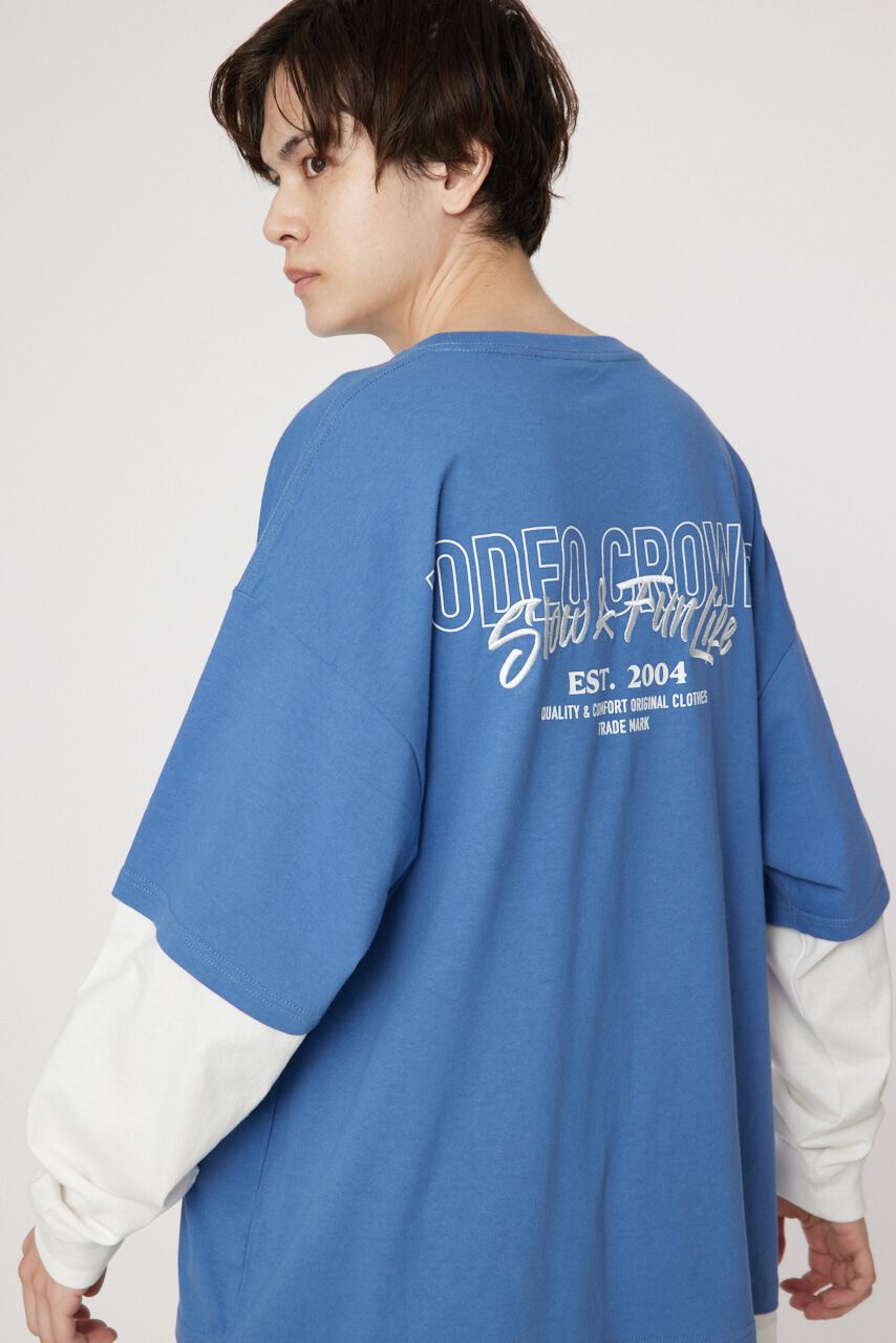 RODEO CROWNS「ロゴレイヤードL/S Tシャツ」|Tシャツ・カットソー|