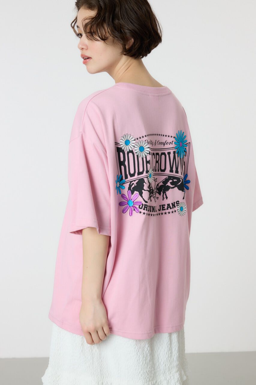 RODEO CROWNS「Flower Bloom Logo Tシャツ」|Tシャツ・カットソー|