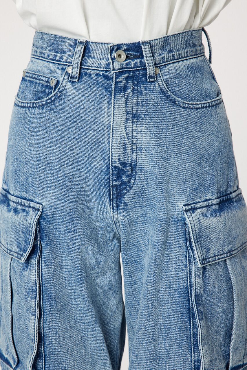 RODEO CROWNS「ケミカル2WAYカーゴデニム」|デニム|