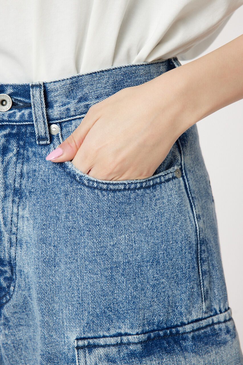 RODEO CROWNS「ケミカル2WAYカーゴデニム」|デニム|