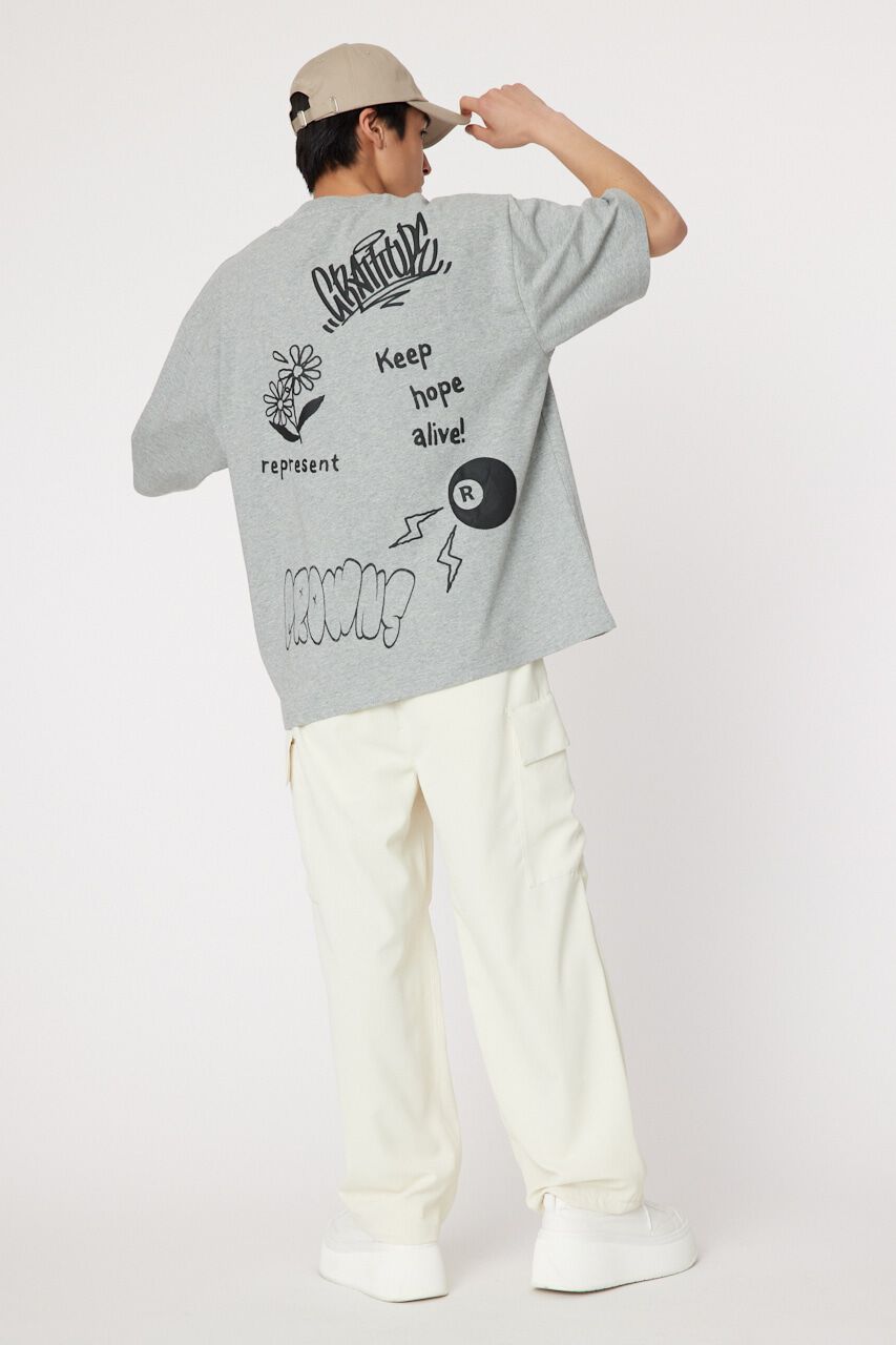 RODEO CROWNS「ラクガキハッポウ Tシャツ」|Tシャツ・カットソー|