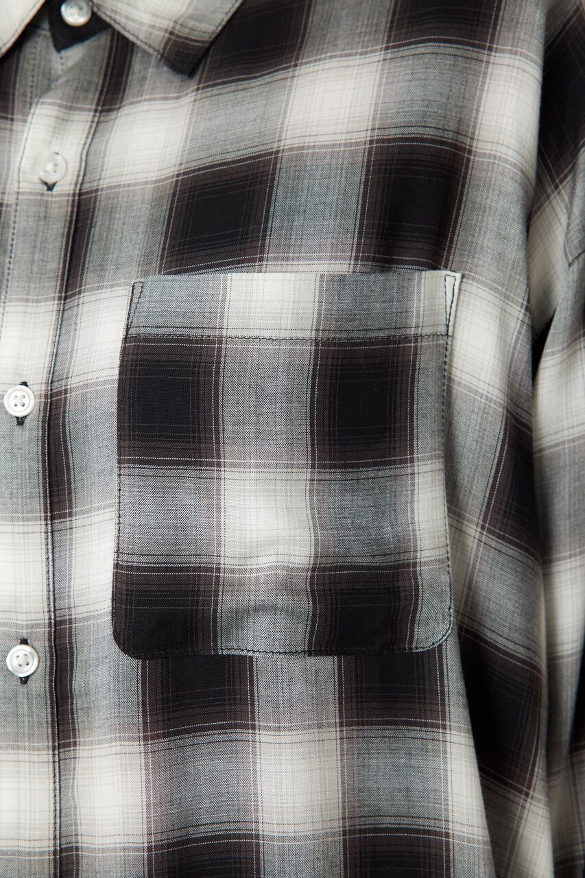 RODEO CROWNS「シアーオンブレチェックシャツ」|シャツ・ブラウス|