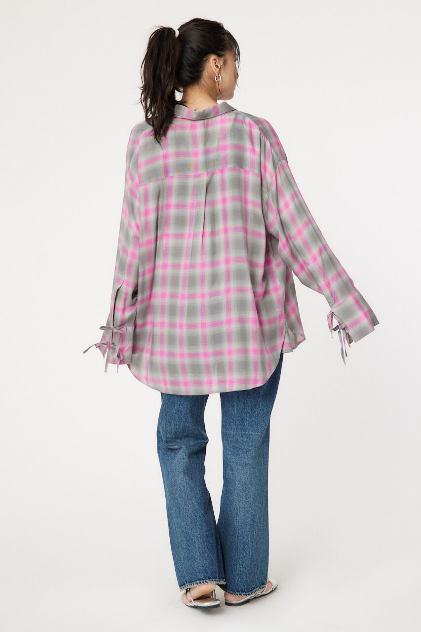 RODEO CROWNS「シアーオンブレチェックシャツ」|シャツ・ブラウス|