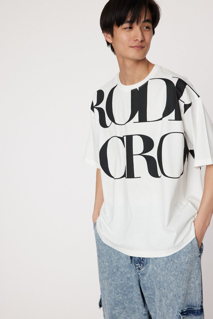 RODEO CROWNS「UPPERロゴ Tシャツ」|Tシャツ・カットソー|WHT