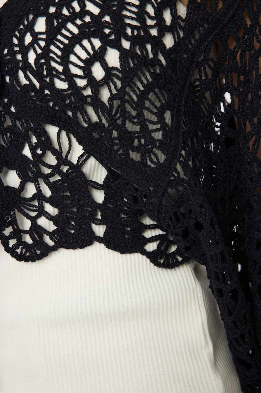 RODEO CROWNS「クロシェニットボレロ」|カーディガン|