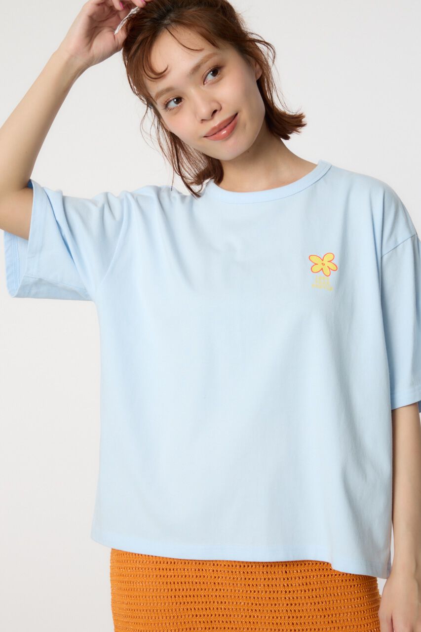 RODEO CROWNS「NBG FLOWER Tシャツ」|Tシャツ・カットソー|SAX