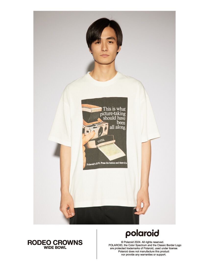 RODEO CROWNS「Polaroid フォトTシャツ」|Tシャツ・カットソー|