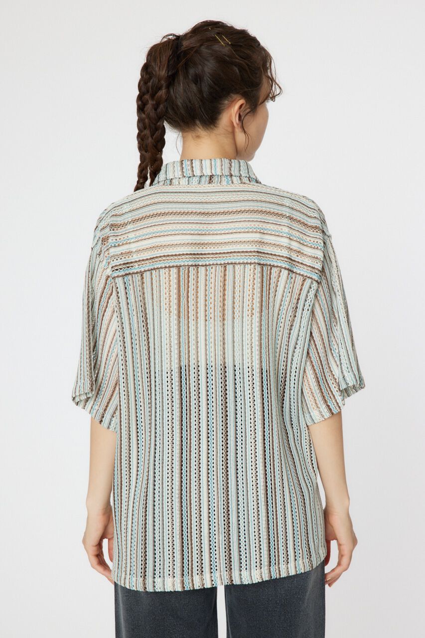 RODEO CROWNS「マルチストライプレースシャツ」|シャツ・ブラウス|