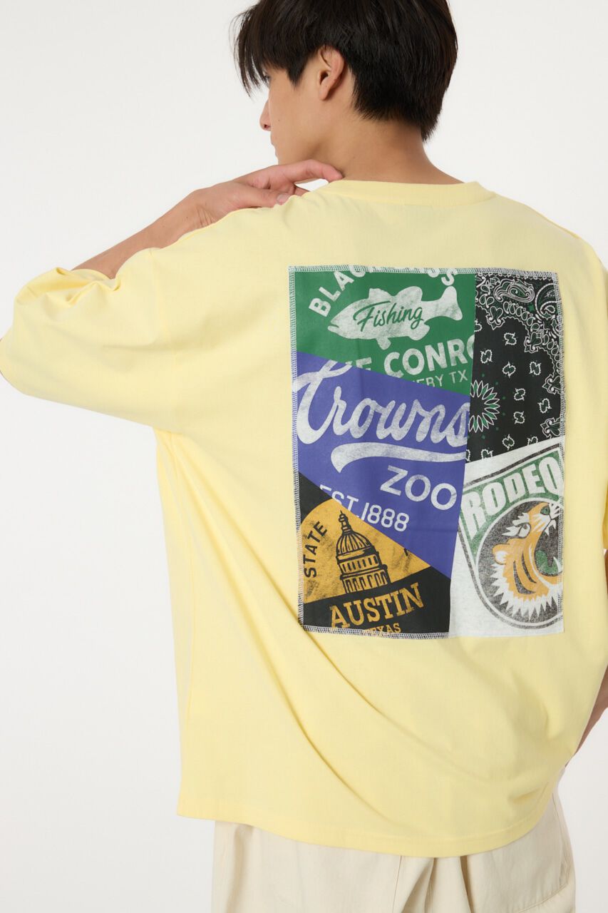 RODEO CROWNS「バックパッチワークイラストTシャツ」|Tシャツ・カットソー|