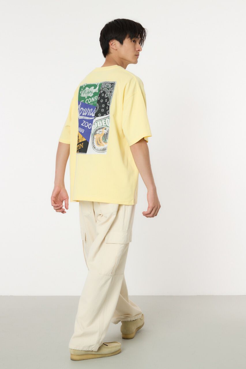 RODEO CROWNS「バックパッチワークイラストTシャツ」|Tシャツ・カットソー|