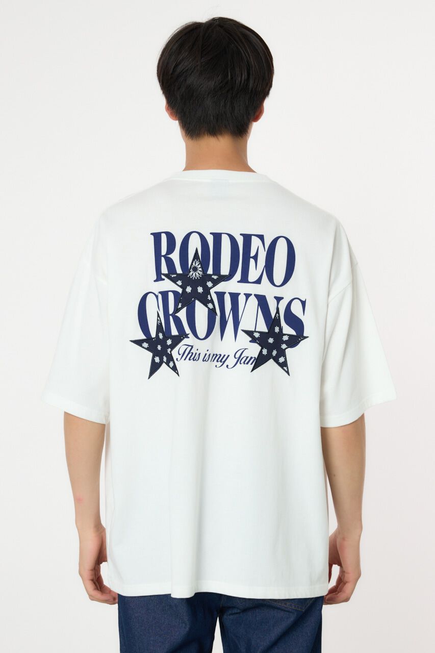 RODEO CROWNS「バンダナスターアップリケ Tシャツ」|Tシャツ・カットソー|