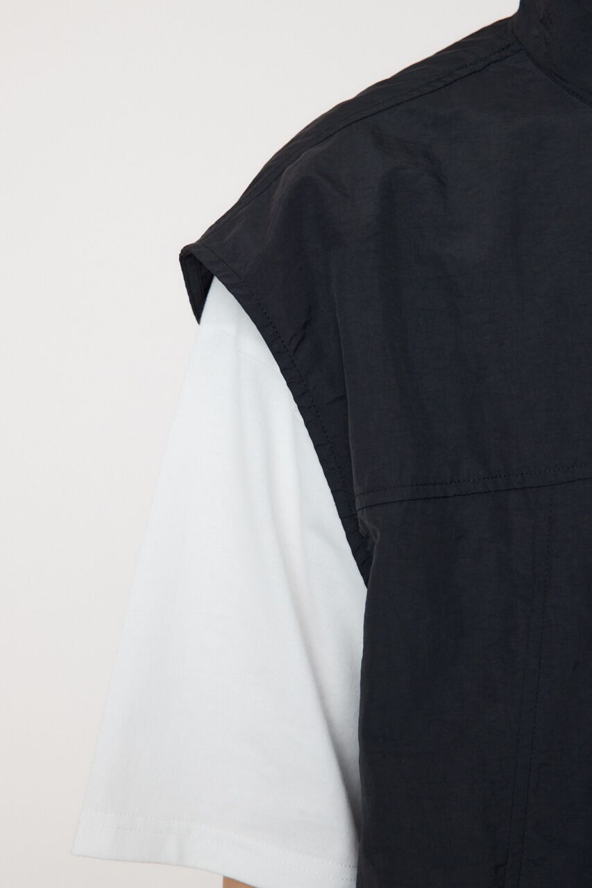 RODEO CROWNS「ワンポイントバルーンベスト」|ダウンベスト・ベスト|