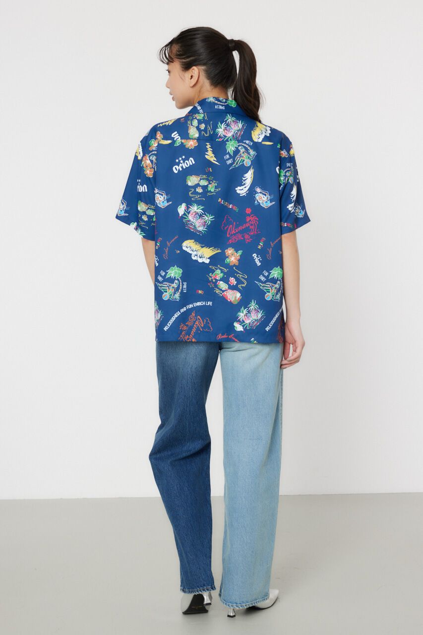 RODEO CROWNS「Orion Beer x RCS ORオープンカラーシャツ」|シャツ・ブラウス|