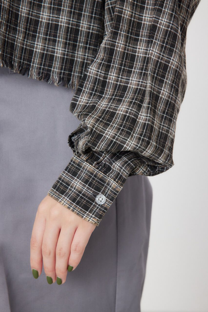 RODEO CROWNS「リボンクロップドシャツ」|シャツ・ブラウス|