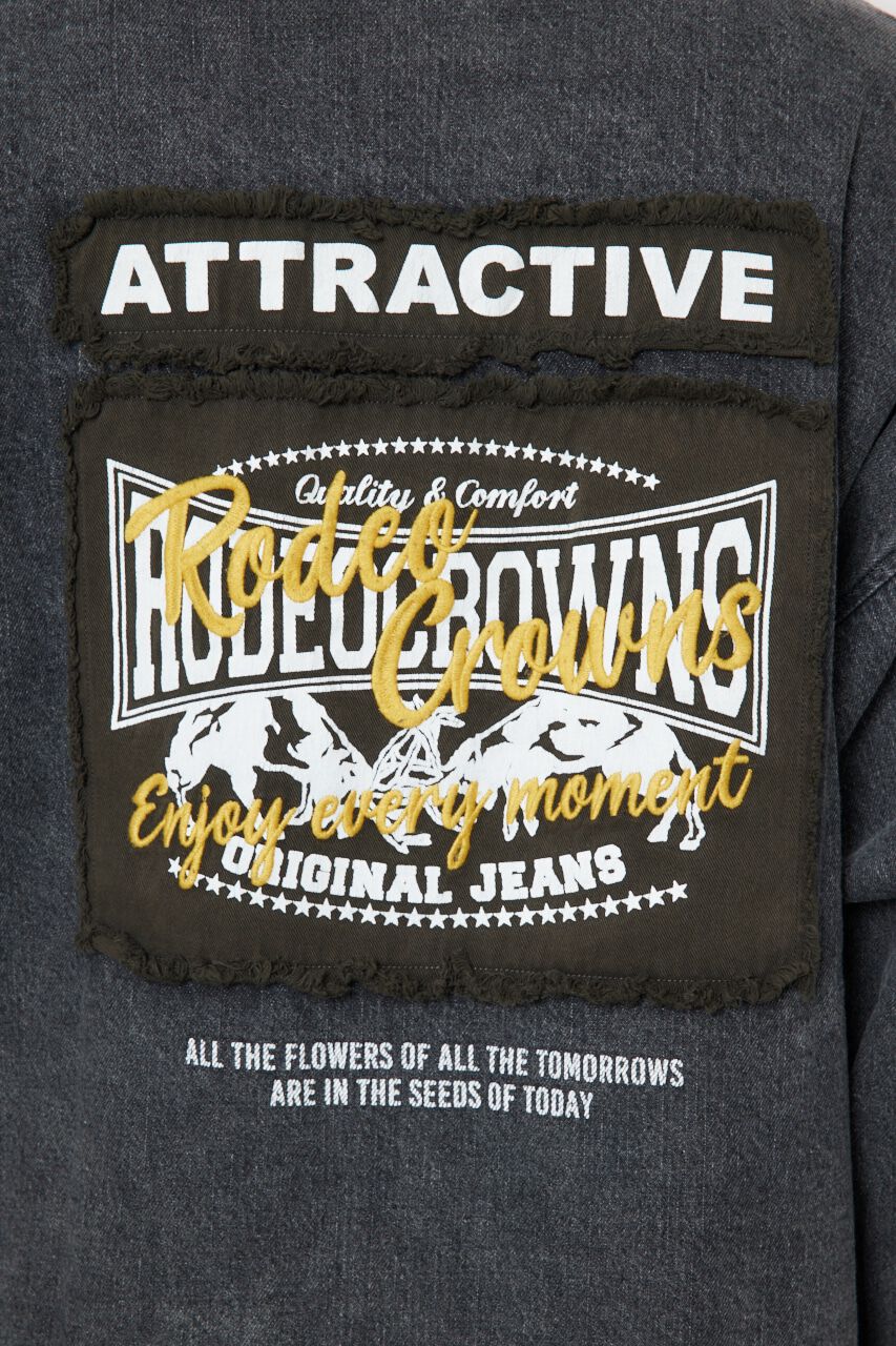 RODEO CROWNS「ATTRACTIVEミリタリーシャツワンピース」|ワンピース|