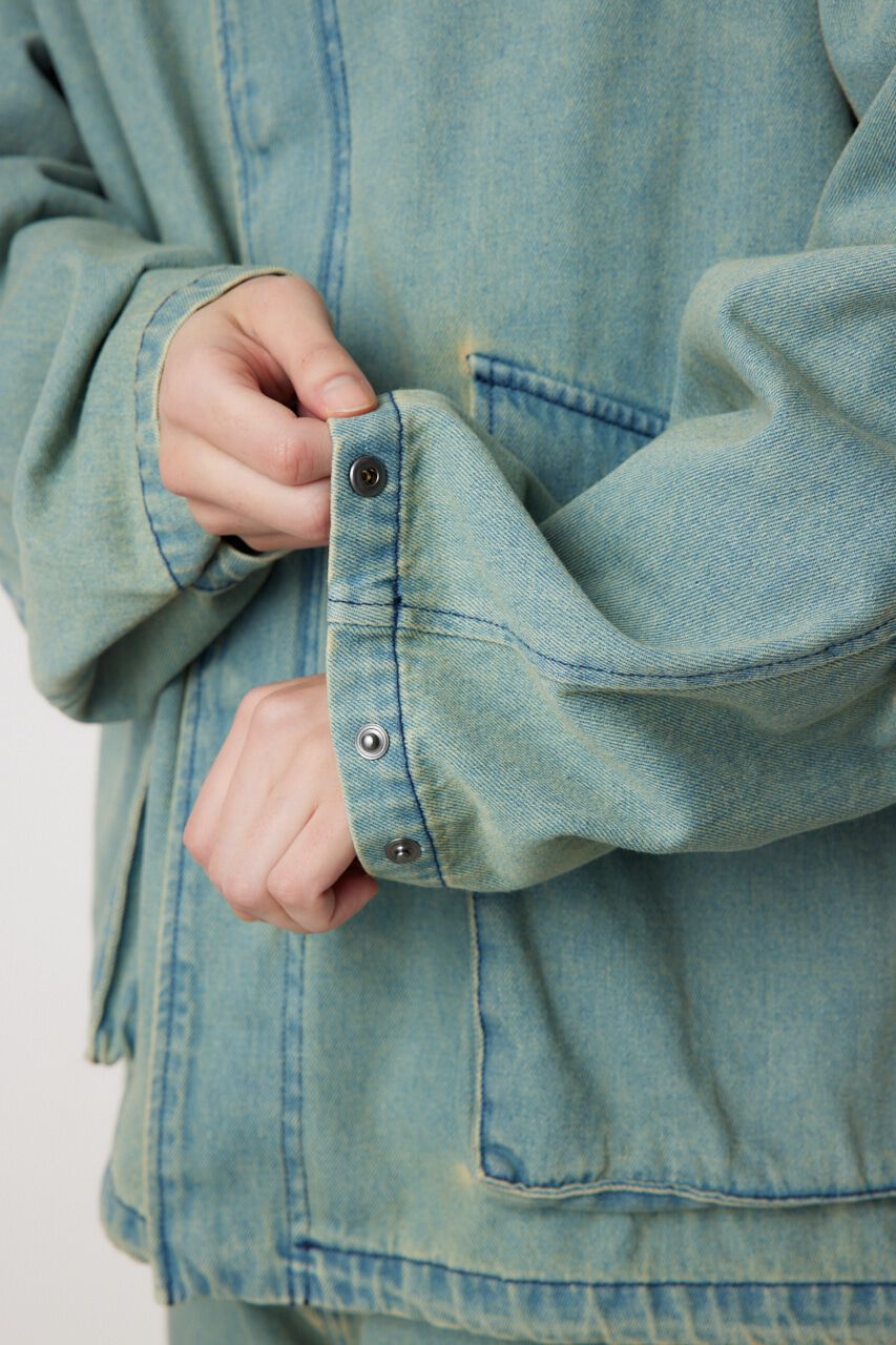 RODEO CROWNS「over denim zip JK」|デニムジャケット|